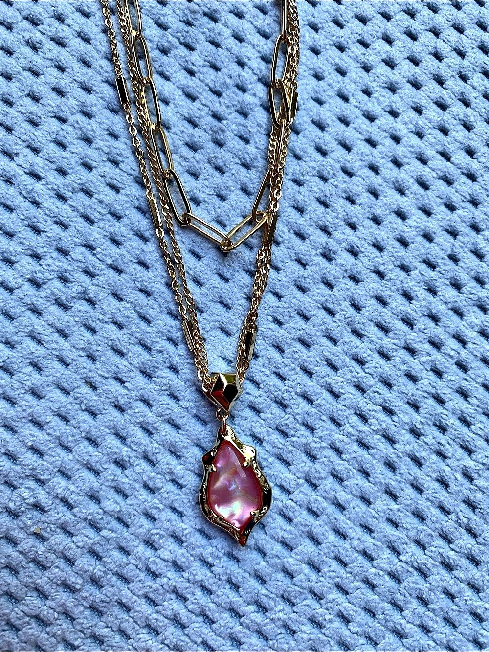 Kendra Scott Gold Adriana Multi Strand Necklace